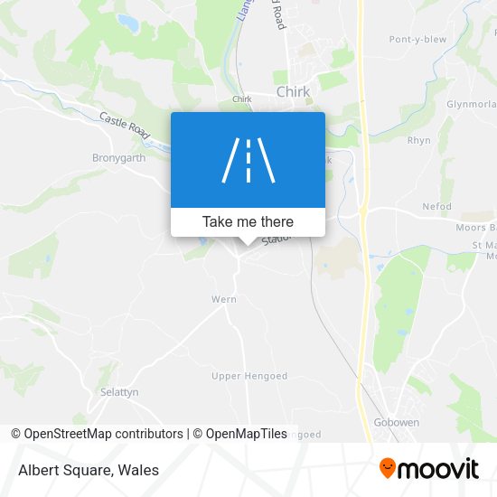 Albert Square map