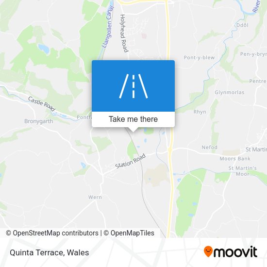 Quinta Terrace map