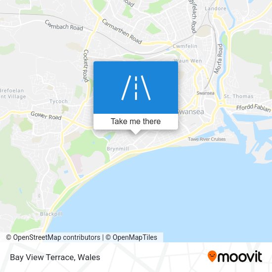 Bay View Terrace map