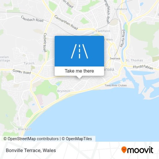 Bonville Terrace map