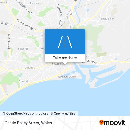 Castle Bailey Street map
