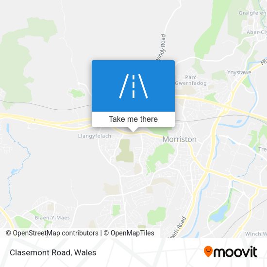 Clasemont Road map