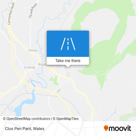 Clos Pen Pant map