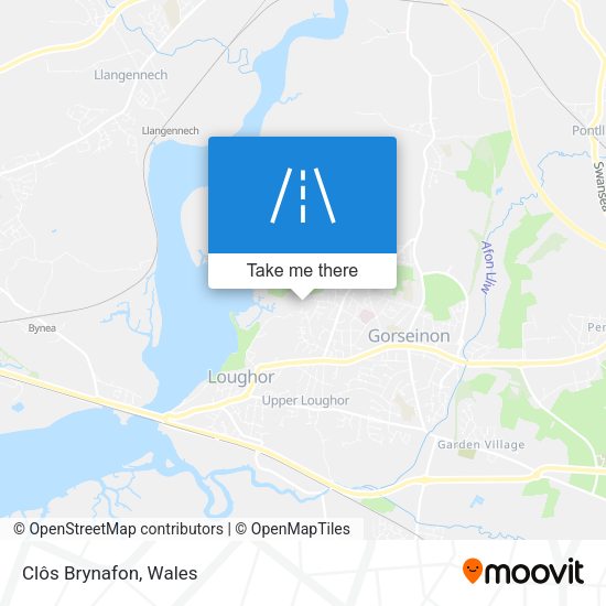 Clôs Brynafon map