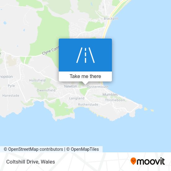 Coltshill Drive map
