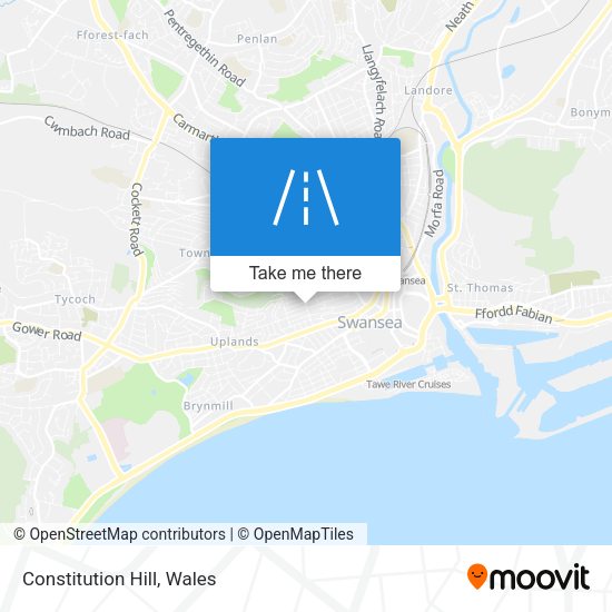 Constitution Hill map