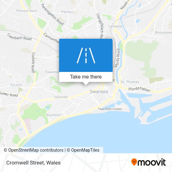 Cromwell Street map