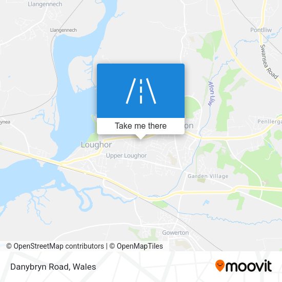 Danybryn Road map