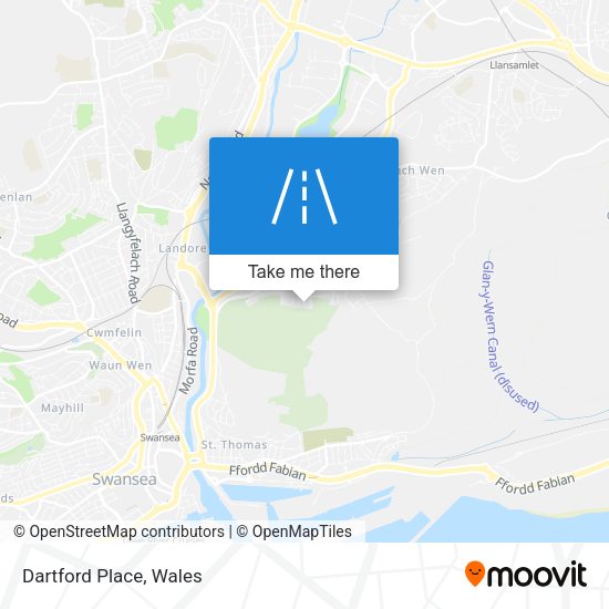 Dartford Place map