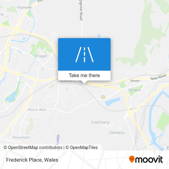 Frederick Place map