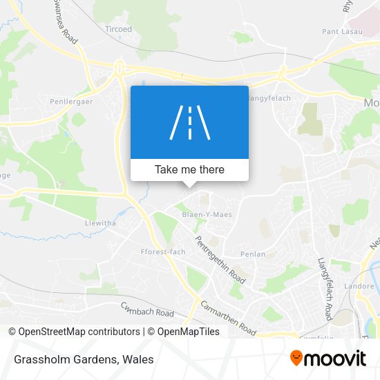 Grassholm Gardens map