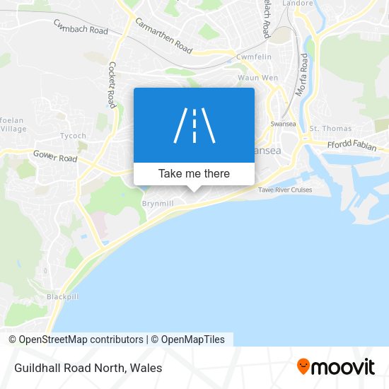 Guildhall Road North map
