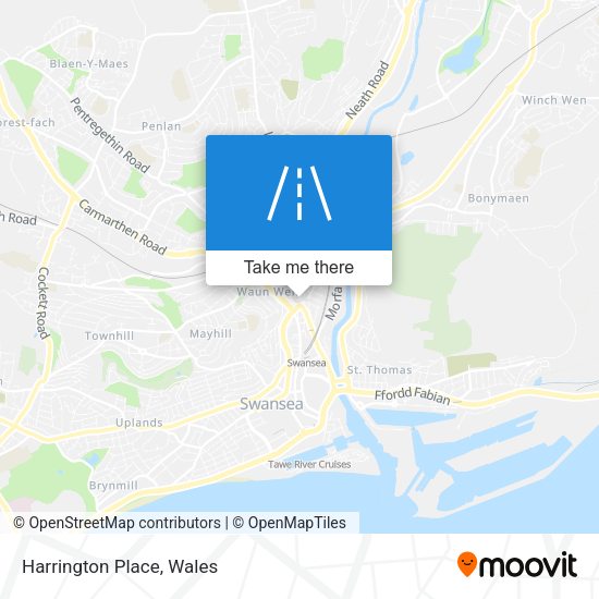 Harrington Place map