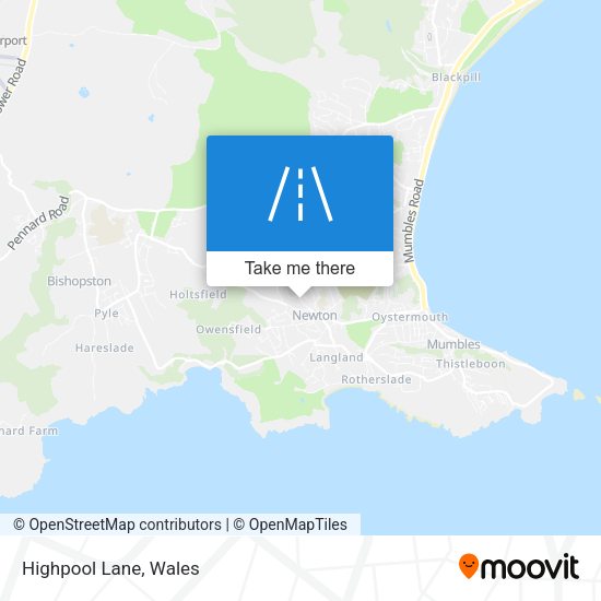 Highpool Lane map