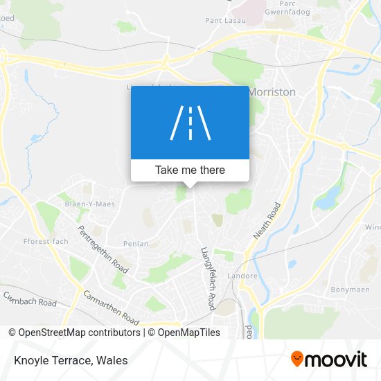 Knoyle Terrace map
