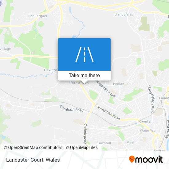 Lancaster Court map