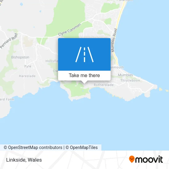 Linkside map
