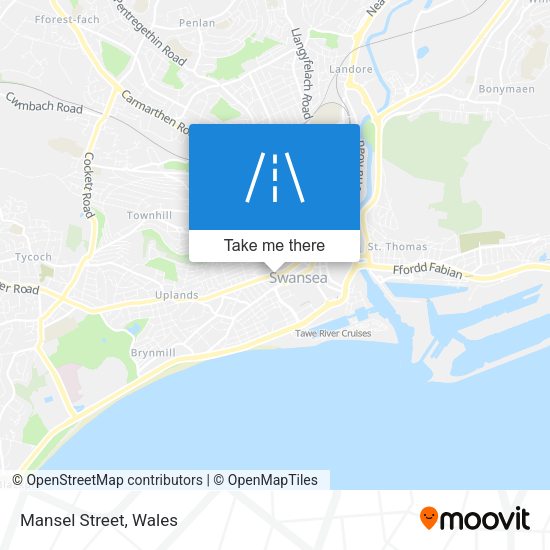 Mansel Street map