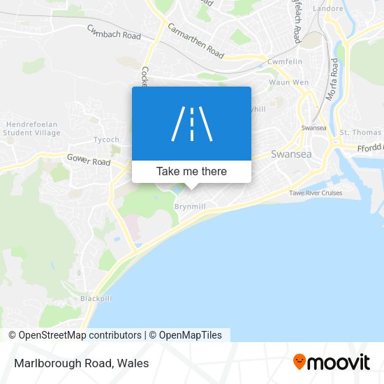 Marlborough Road map