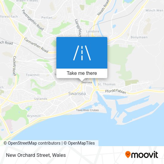 New Orchard Street map