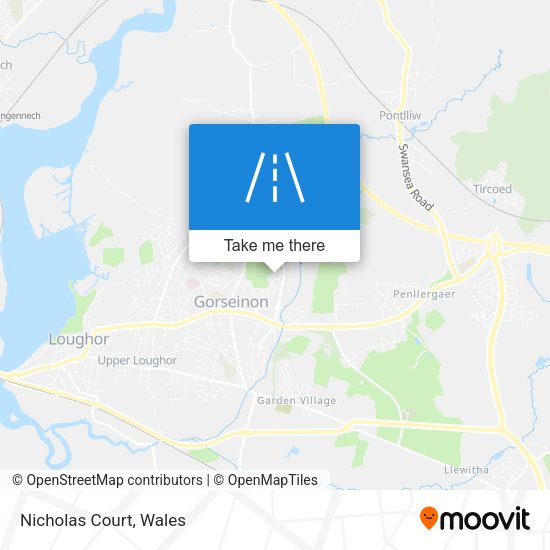 Nicholas Court map