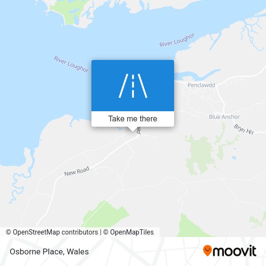 Osborne Place map