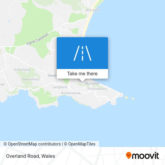 Overland Road map