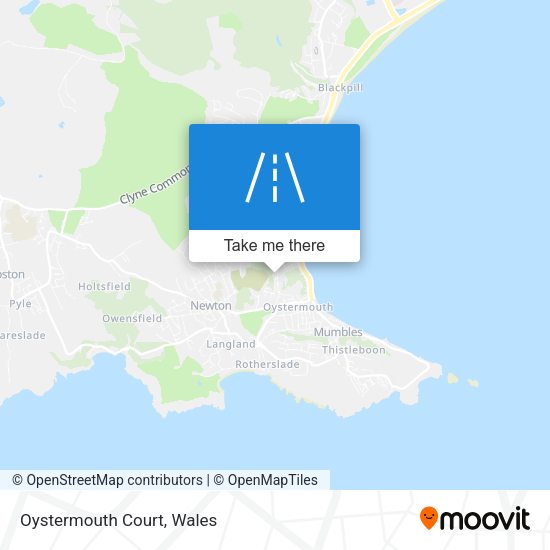 Oystermouth Court map