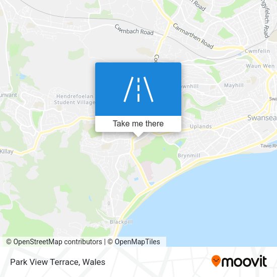 Park View Terrace map
