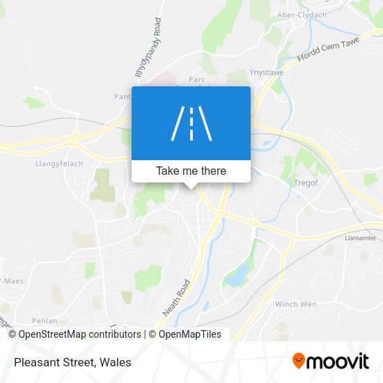 Pleasant Street map