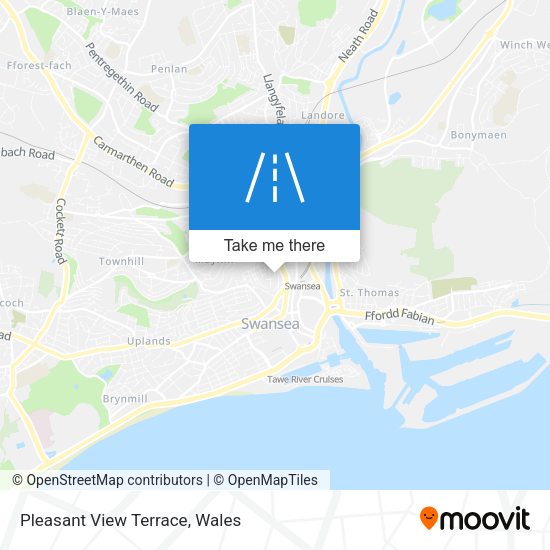 Pleasant View Terrace map
