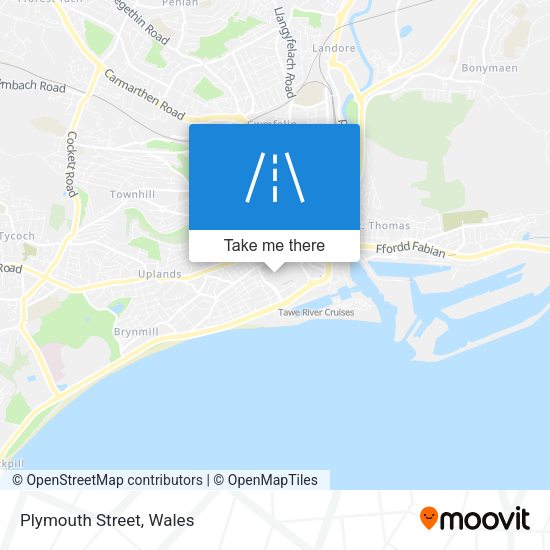 Plymouth Street map