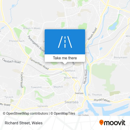Richard Street map