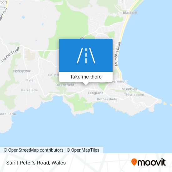 Saint Peter's Road map