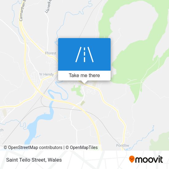 Saint Teilo Street map