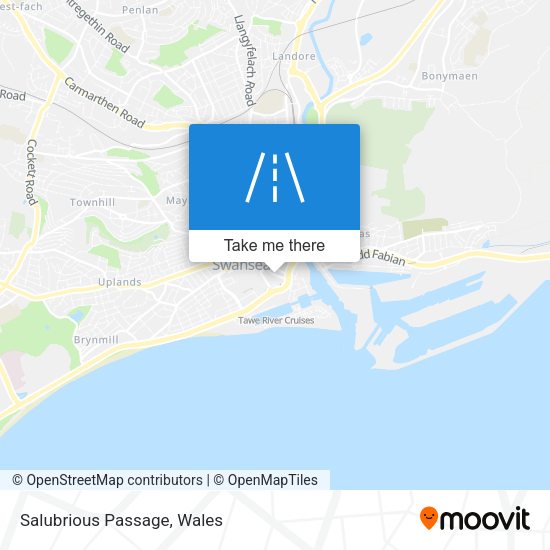 Salubrious Passage map