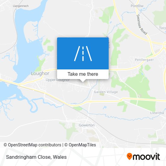 Sandringham Close map