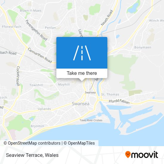 Seaview Terrace map