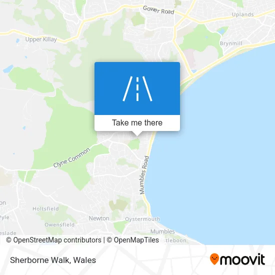 Sherborne Walk map