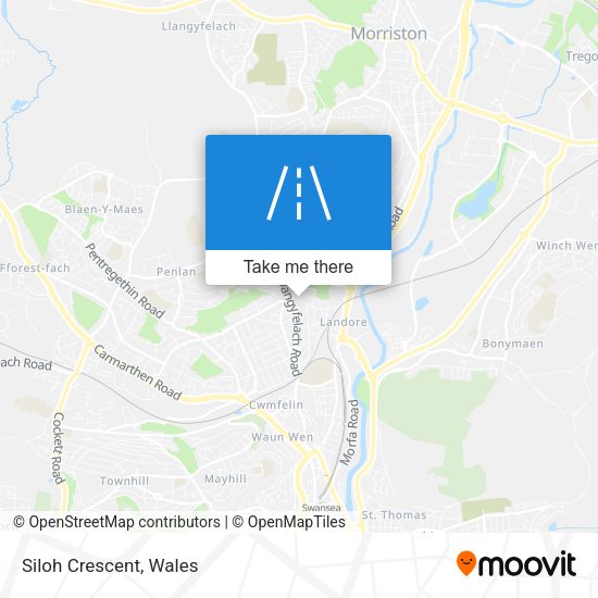 Siloh Crescent map