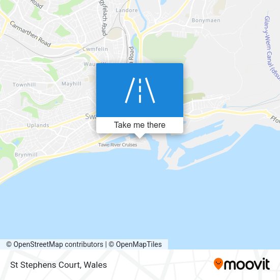 St Stephens Court map
