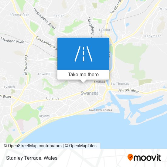 Stanley Terrace map