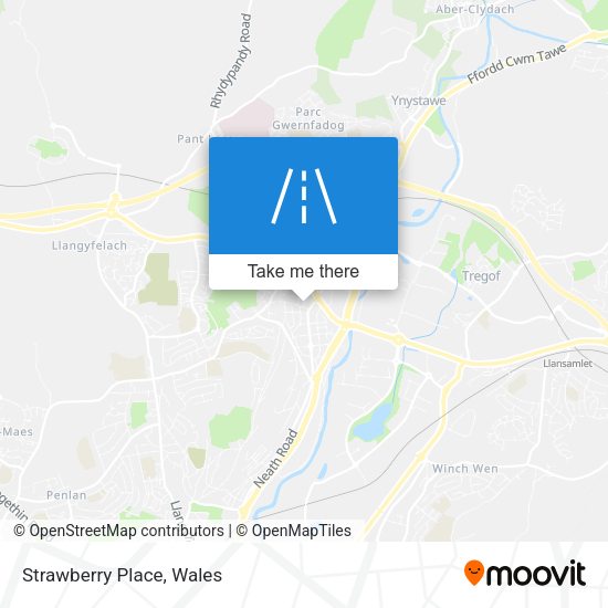 Strawberry Place map