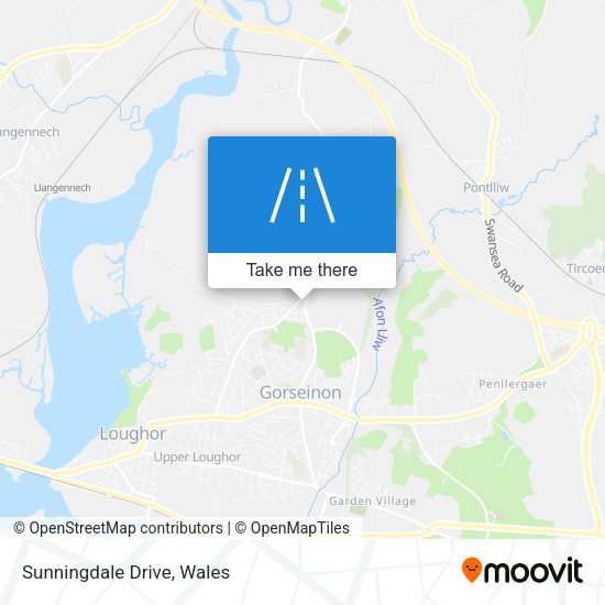 Sunningdale Drive map