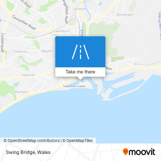 Swing Bridge map