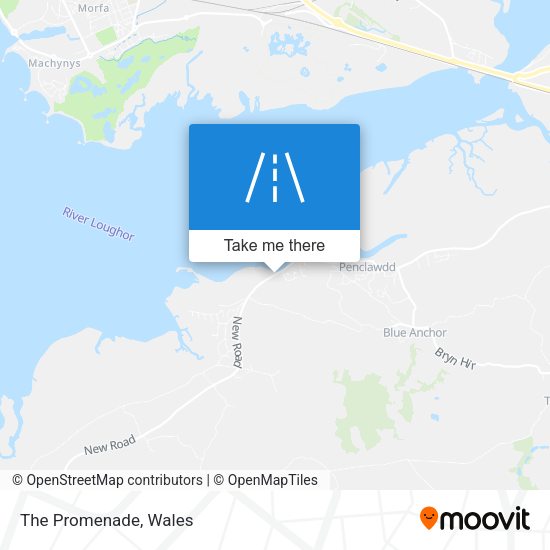 The Promenade map