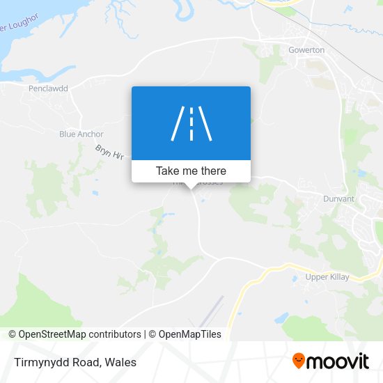 Tirmynydd Road map