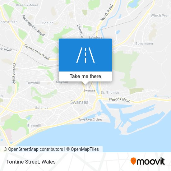 Tontine Street map