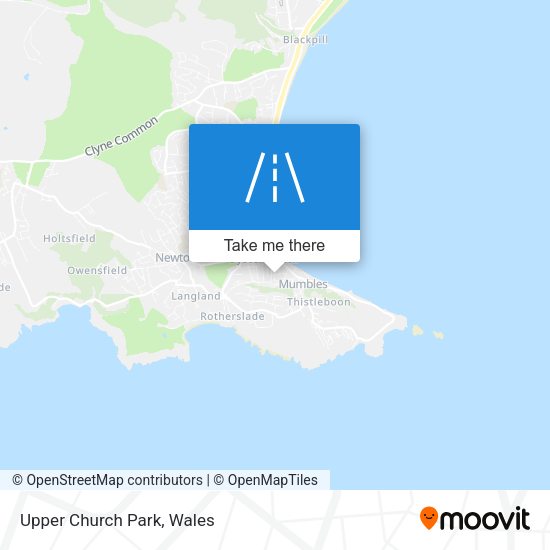 Upper Church Park map