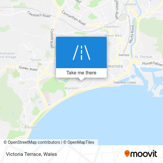 Victoria Terrace map
